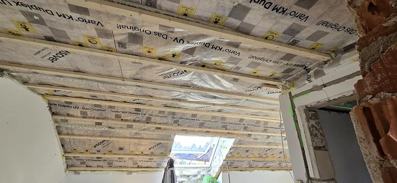 Dachausbau mit neuer Wärmedämmung